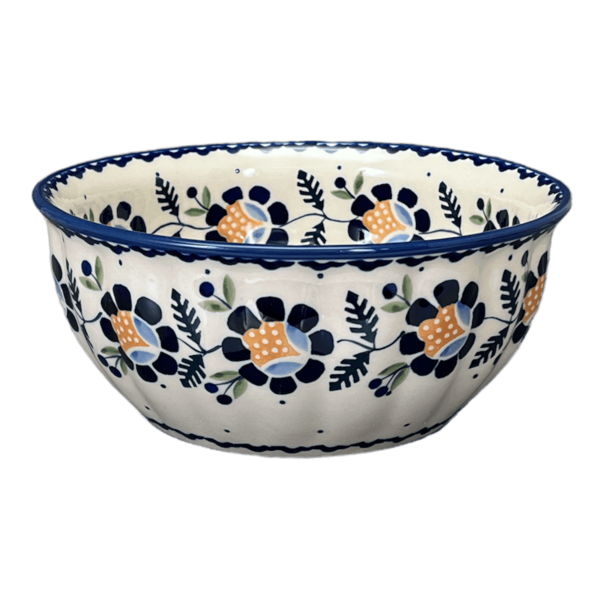 Bowl, Round, 7.75" in "Cornflower" by Manufaktura | M085T-RU