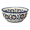 Polish Pottery 7.75" Bowl (Cornflower) | M085T-RU at PolishPotteryOutlet.com