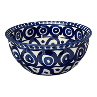 A picture of a Polish Pottery 7.75" Bowl (Polish Doodle) | M085U-99 as shown at PolishPotteryOutlet.com/products/7-75-bowl-polish-doodle-m085u-99