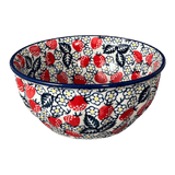 Bowl, Round, 7.75" in "Strawberry Fields" by Manufaktura | M085U-AS59