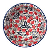 Bowl, Round, 7.75" in "Strawberry Fields" by Manufaktura | M085U-AS59