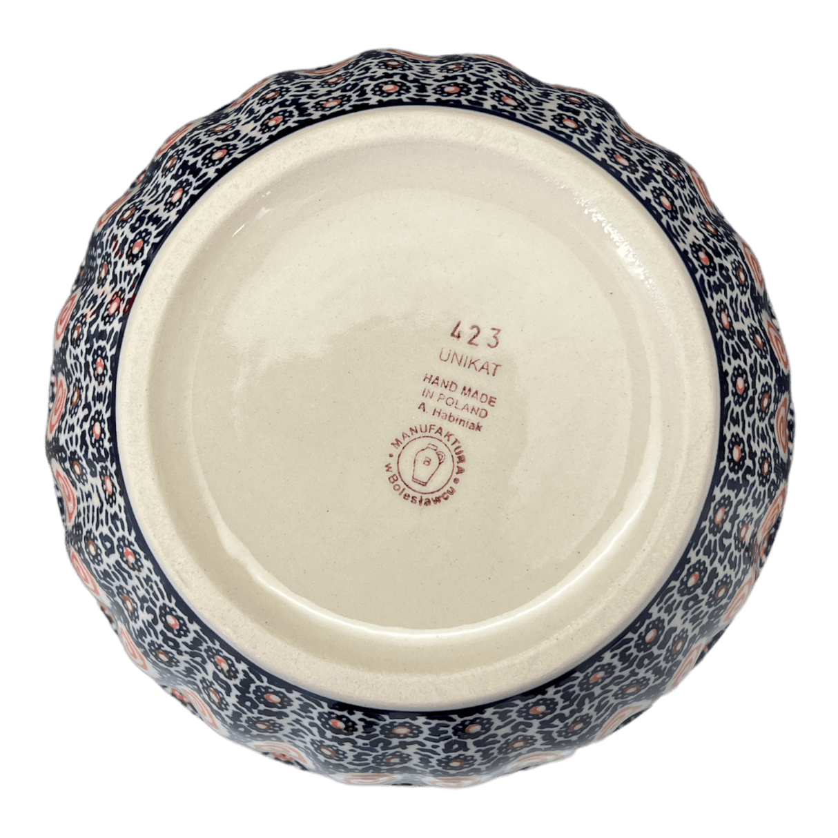 Bowl, Round, 7.75" in "Carnival" by Manufaktura | M085U-RWS