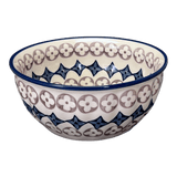 Bowl, Round, 7.75" in "Diamond Blossoms" by Manufaktura | M085U-ZP03