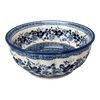 Polish Pottery 9" Bowl (Blue Life) | M086S-EO39 at PolishPotteryOutlet.com