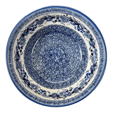 Bowl, Round, 9" Bowl in "Blue Life" by Manufaktura | M086S-EO39