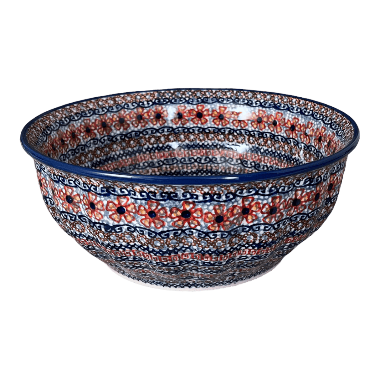 Bowl, Round, 9" Bowl in "Sweet Symphony" by Manufaktura | M086S-IZ15