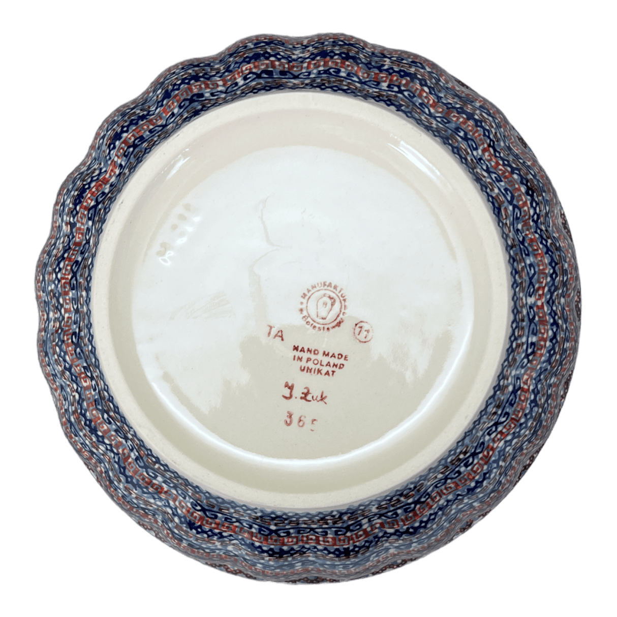 Bowl, Round, 9" Bowl in "Sweet Symphony" by Manufaktura | M086S-IZ15