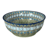 Bowl, Round, 9" Bowl in "Blue Bells" by Manufaktura | M086S-KLDN