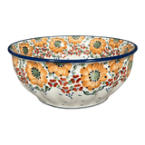 Bowl, Round, 9" Bowl in "Autumn Harvest" by Manufaktura | M086S-LB