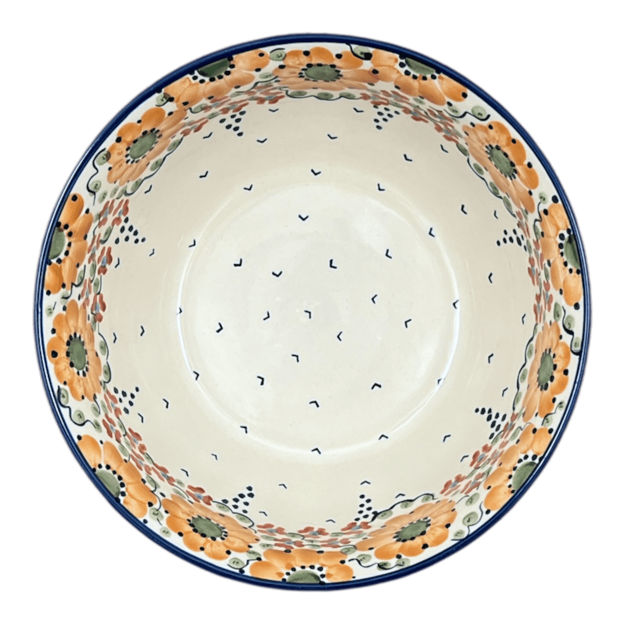 Bowl, Round, 9" Bowl in "Autumn Harvest" by Manufaktura | M086S-LB