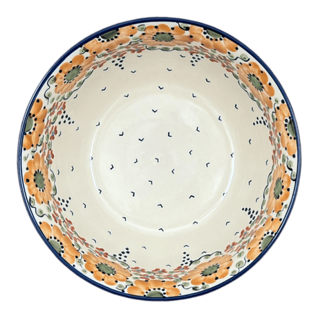 Bowl, Round, 9" Bowl in "Autumn Harvest" by Manufaktura | M086S-LB