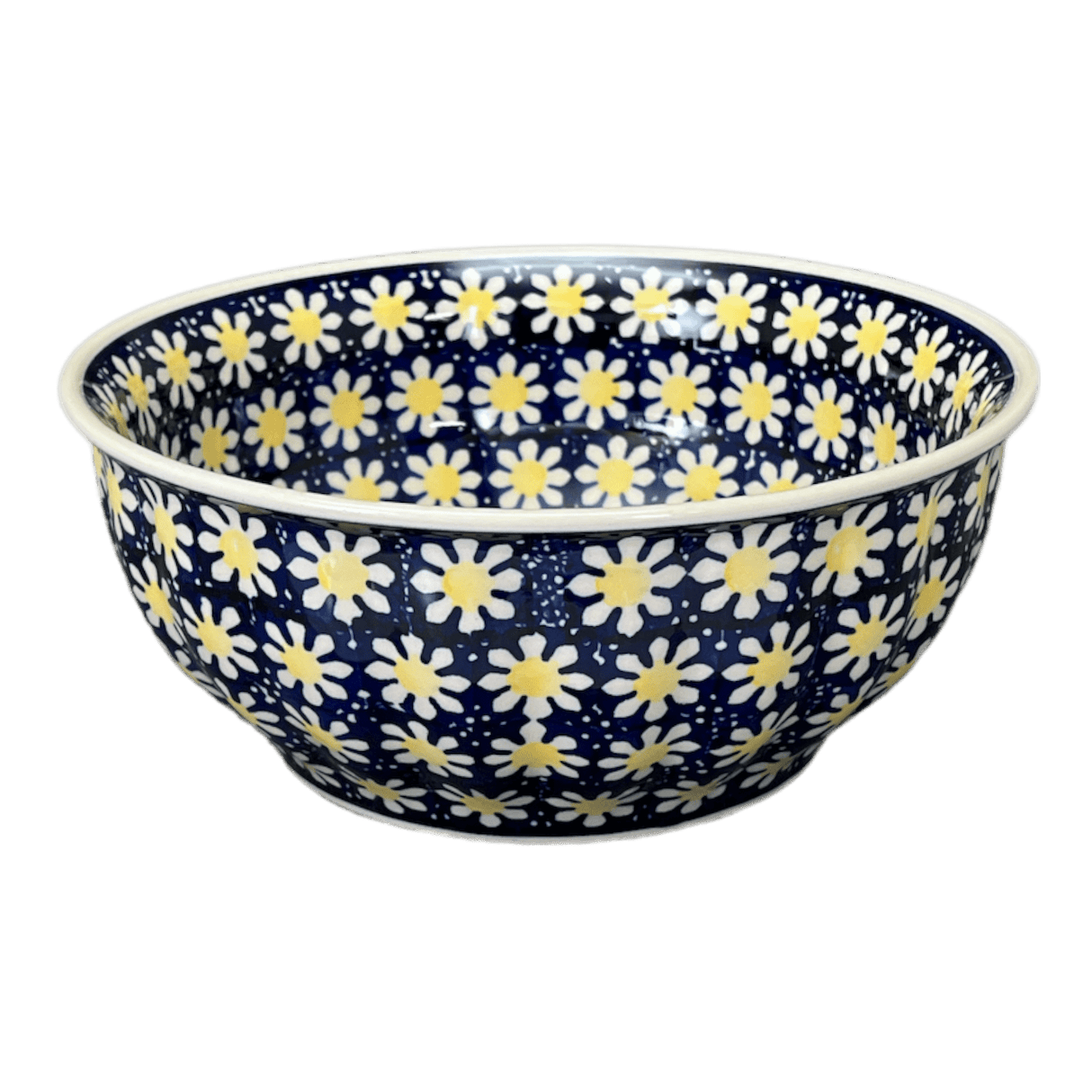 Bowl, Round, 9" Bowl in "Mornin' Daisy" by Manufaktura | M086T-AM