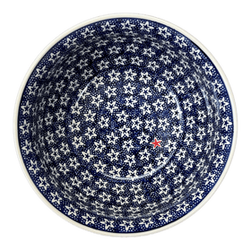 Polish Pottery 9" Bowl (Lone Star) | M086T-LG01 Additional Image at PolishPotteryOutlet.com