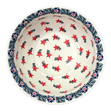 Bowl, Round, 9" Bowl in "Evergreen Stars" by Manufaktura | M086T-PZGG