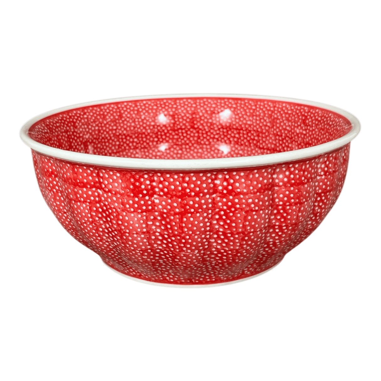 Bowl, Round, 9" Bowl in "Red Sky at Night" by Manufaktura | M086T-WCZE