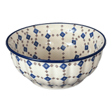 Bowl, Round, 9" Bowl in "Diamond Quilt" by Manufaktura | M086U-AS67