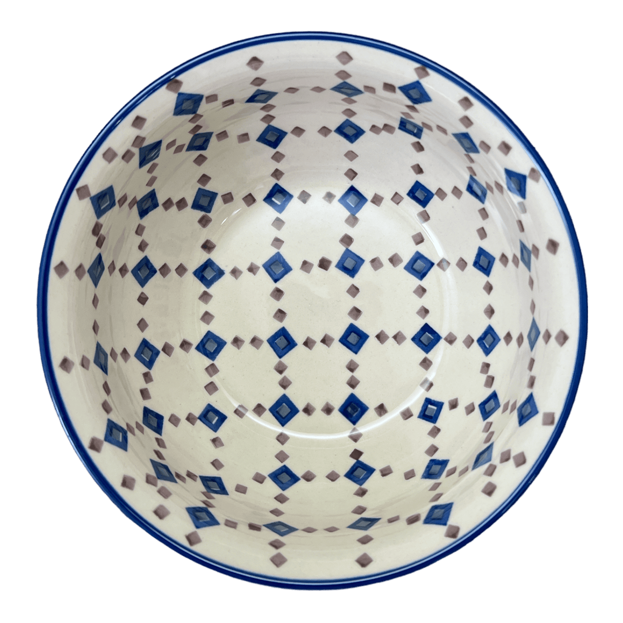 Bowl, Round, 9" Bowl in "Diamond Quilt" by Manufaktura | M086U-AS67