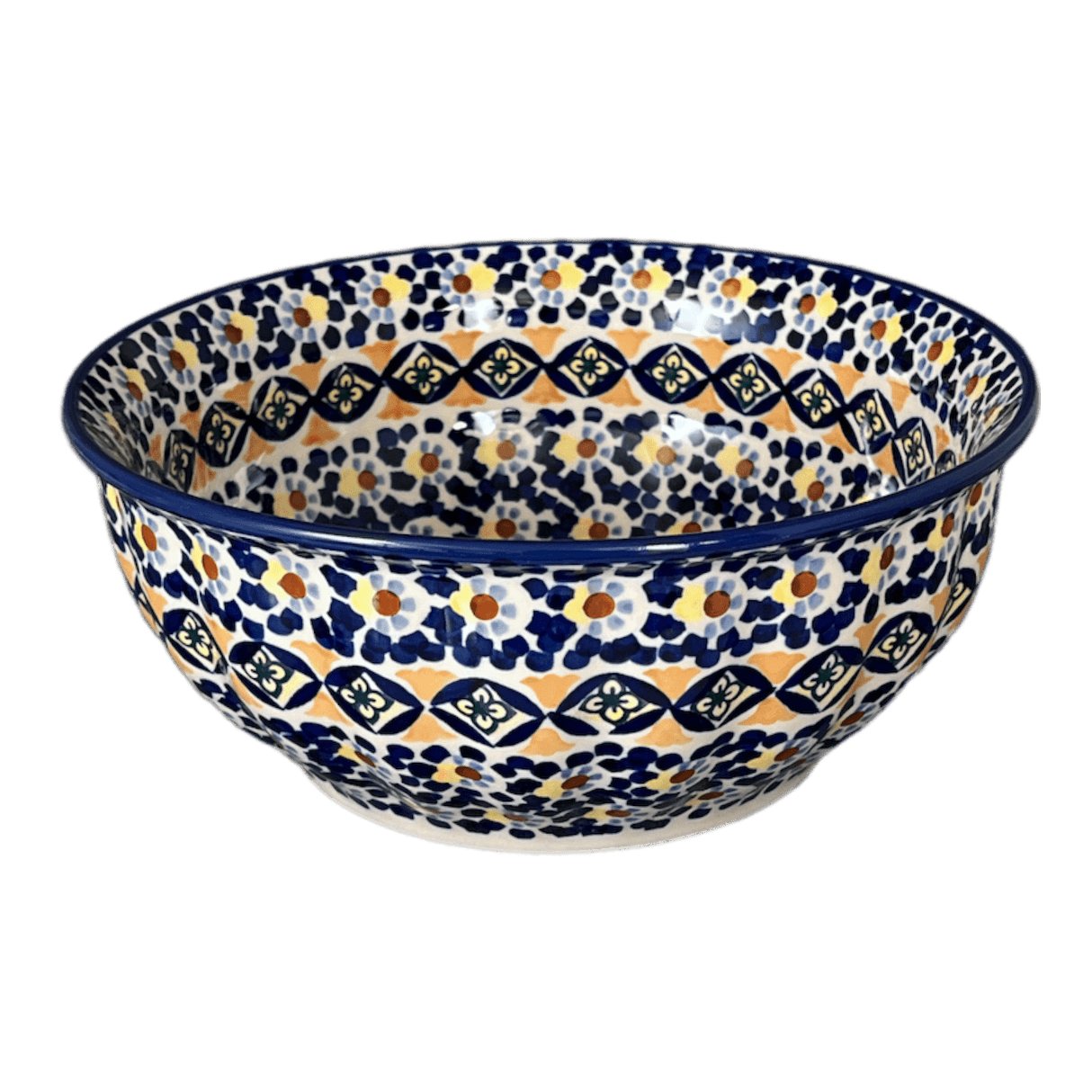 Bowl, Round, 9" Bowl in "Kaleidoscope" by Manufaktura | M086U-ASR