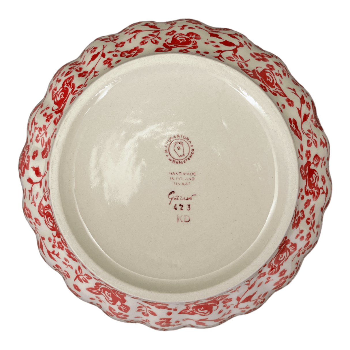 Bowl, Round, 9" Bowl in "Rose - Floribunda" by Manufaktura | M086U-GZ32