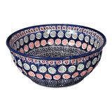 Bowl, Round, 9" Bowl in "Carnival" by Manufaktura | M086U-RWS