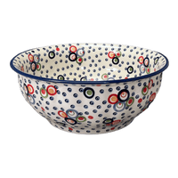 A picture of a Polish Pottery 11" Bowl (Bubble Machine) | M087M-AS38 as shown at PolishPotteryOutlet.com/products/11-bowl-bubble-machine-m087m-as38