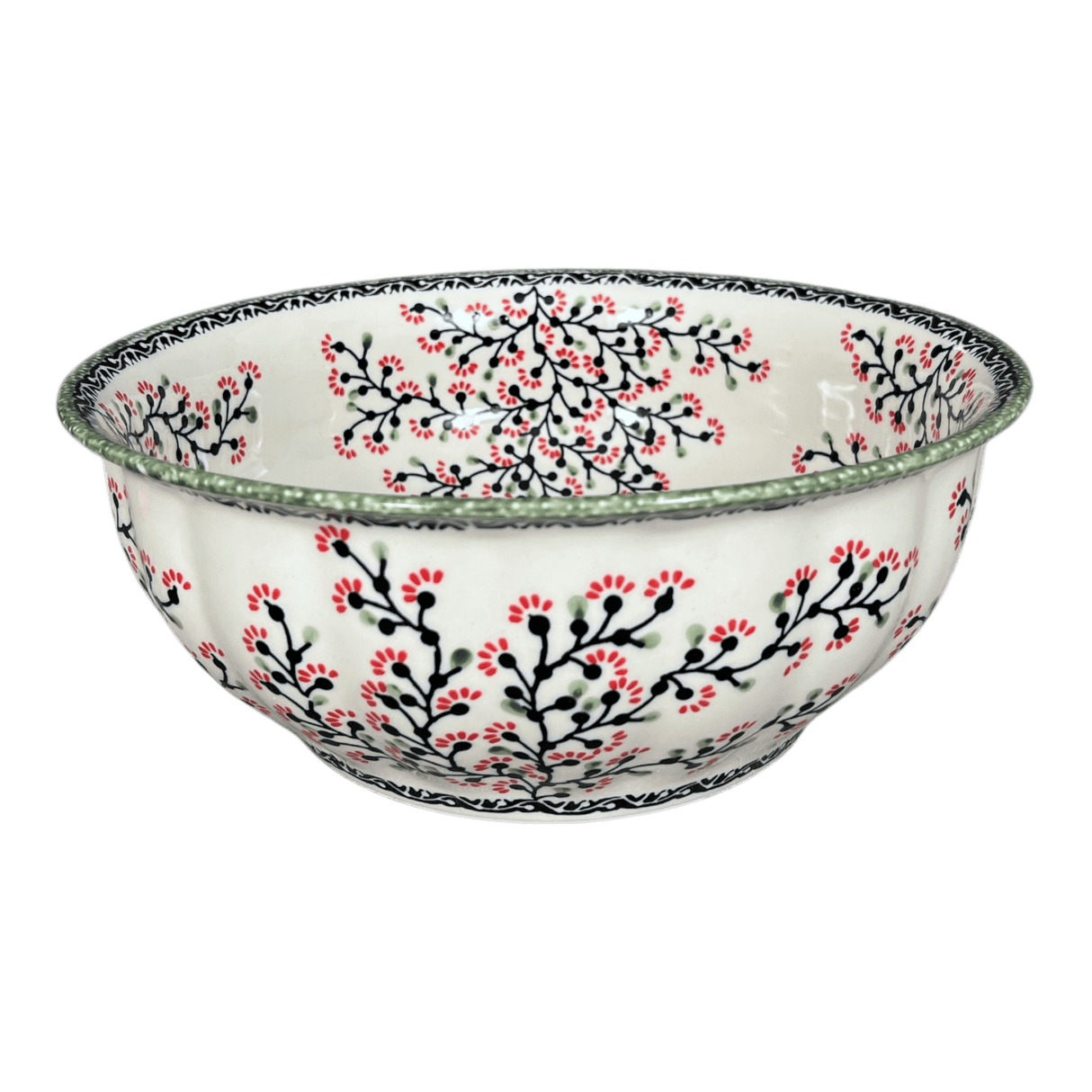 Bowl, Round, 11" in "Cherry Blossoms" by Manufaktura | M087S-DPGJ