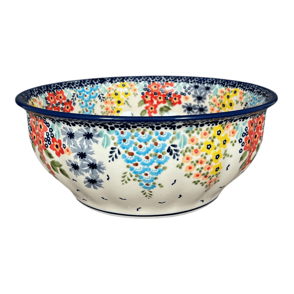 Bowl, Round, 11" in "Brilliant Garden" by Manufaktura | M087S-DPLW