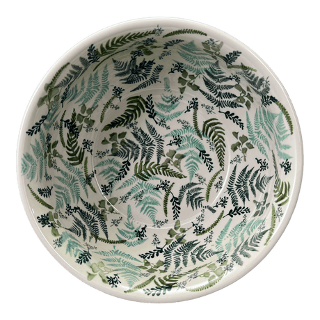 Bowl, Round, 11" in "Scattered Ferns" by Manufaktura | M087S-GZ39