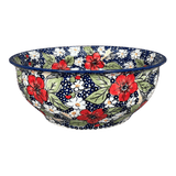 Bowl, Round, 11" in "Poppies & Posies" by Manufaktura | M087S-IM02