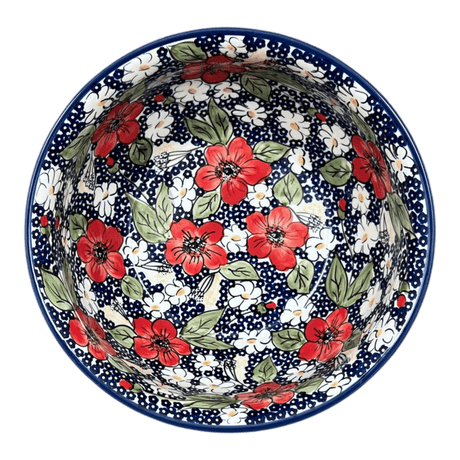 Bowl, Round, 11" in "Poppies & Posies" by Manufaktura | M087S-IM02