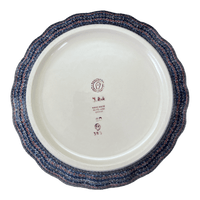 A picture of a Polish Pottery 11" Bowl (Sweet Symphony) | M087S-IZ15 as shown at PolishPotteryOutlet.com/products/11-bowl-sweet-symphony-m087s-iz15