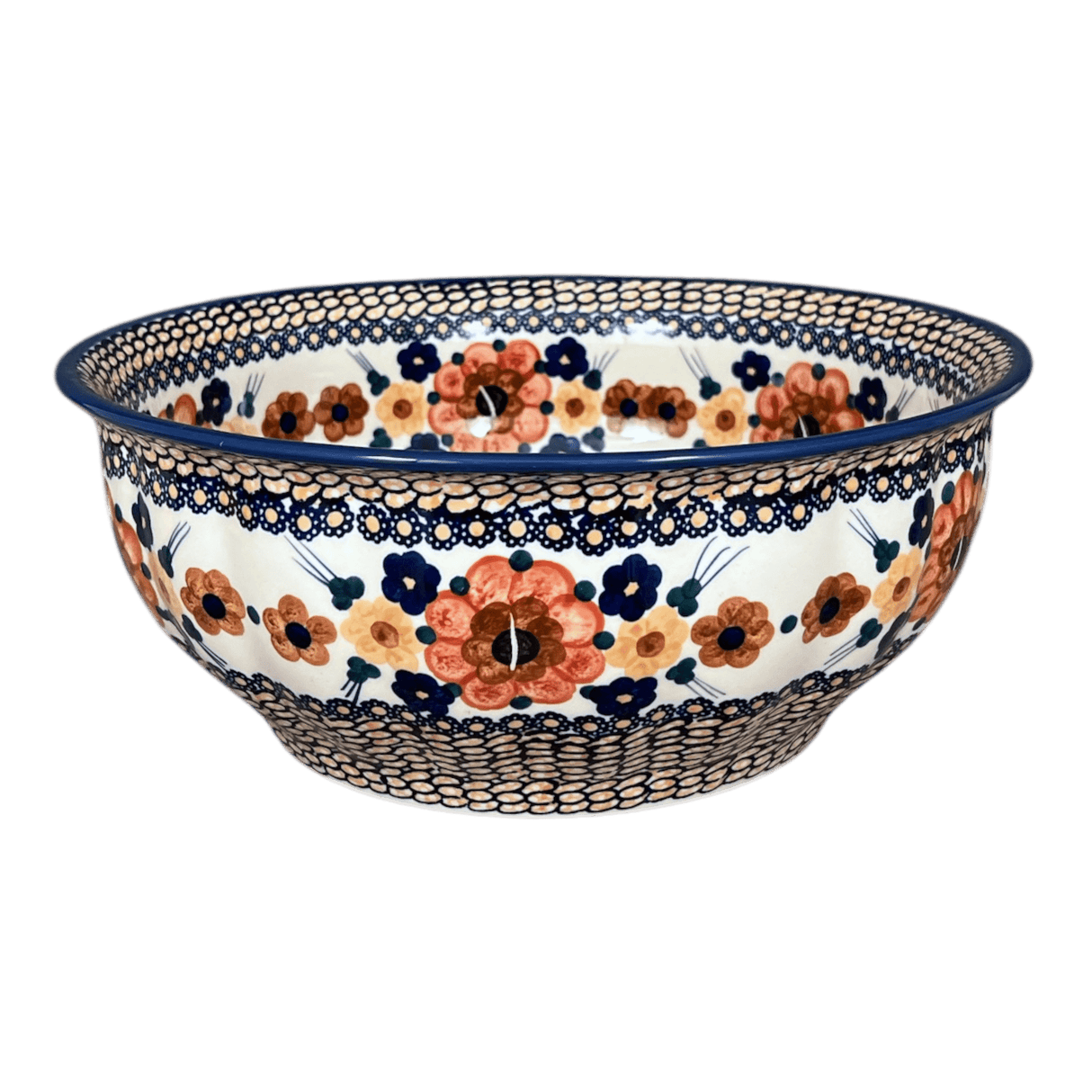 Bowl, Round, 11" in "Bouquet in a Basket" by Manufaktura | M087S-JZK