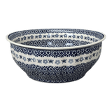 Bowl, Round, 11" in "Butterfly Border" by Manufaktura | M087T-P249