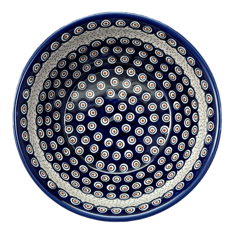 Bowl, Round, 11" in "Peacock Dot" by Manufaktura | M087U-54K