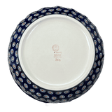 Bowl, Round, 11" in "Peacock Dot" by Manufaktura | M087U-54K