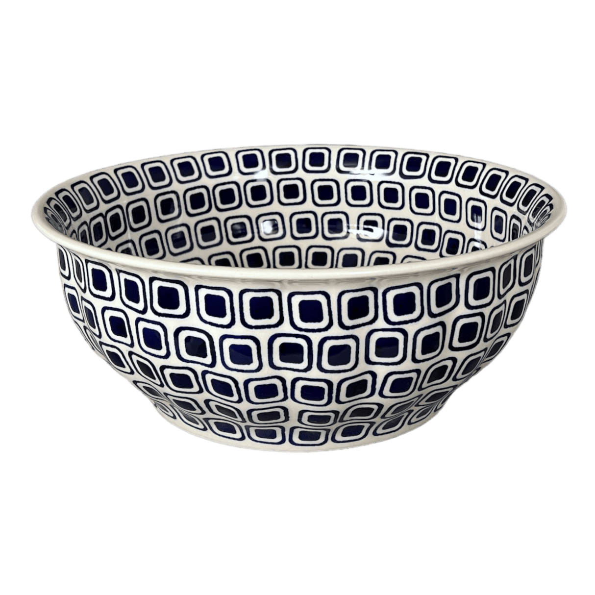 Bowl, Round, 11" in "Navy Retro" by Manufaktura | M087U-601A