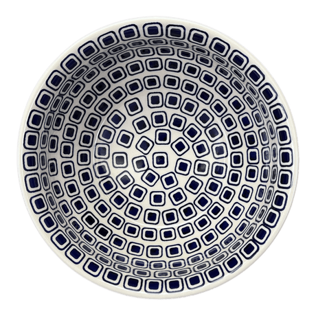 Bowl, Round, 11" in "Navy Retro" by Manufaktura | M087U-601A