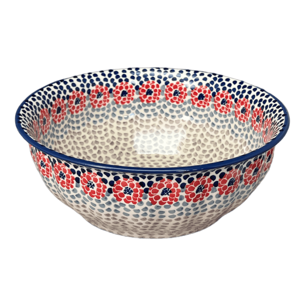 Bowl, Round, 11" in "Falling Petals" by Manufaktura | M087U-AS72