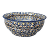 Polish Pottery 11" Bowl (Kaleidoscope) | M087U-ASR at PolishPotteryOutlet.com