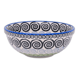 Bowl, Round, 6" in "Hypnotic Whirlpool" by Manufaktura | M089M-CGZC