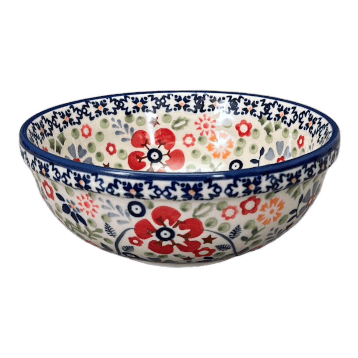 Bowl, Round, 6" in "Full Bloom" by Manufaktura | M089S-EO34