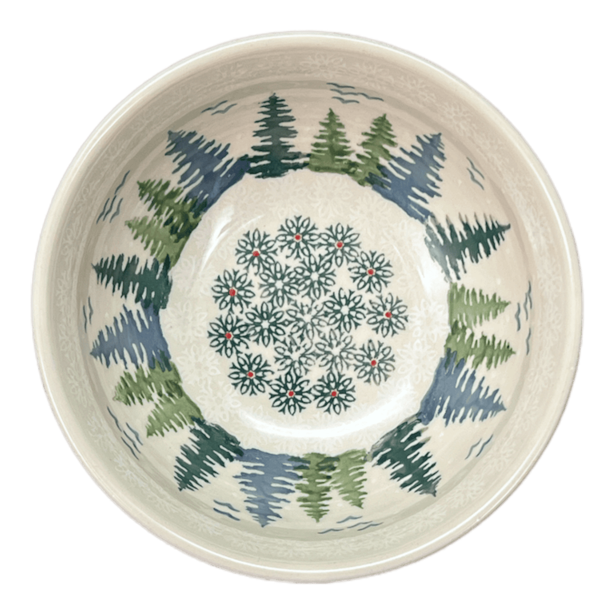 Bowl, Round, 6" in "Pine Forest" by Manufaktura | M089S-PS29