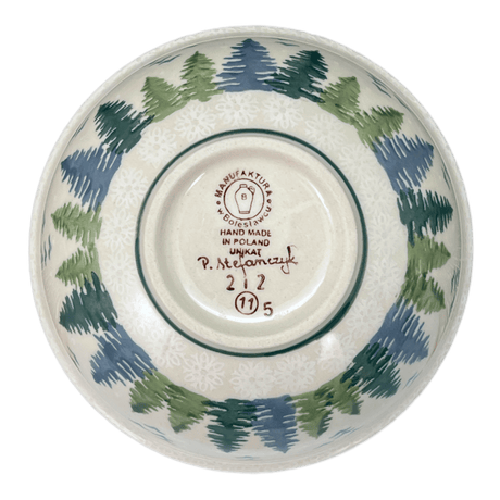 Bowl, Round, 6" in "Pine Forest" by Manufaktura | M089S-PS29