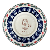 Bowl, Round, 6" in "Holiday Cheer" by Manufaktura | M089T-NOS2