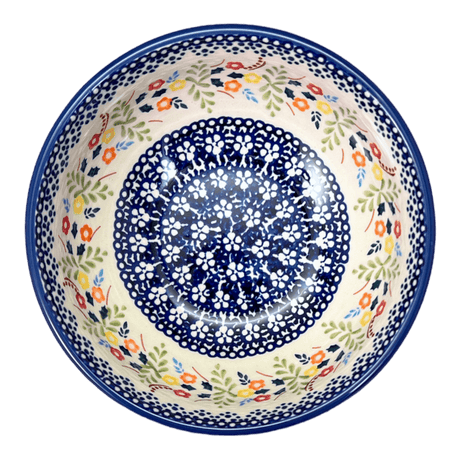 Bowl, Round, 6" in "Floral Garland" by Manufaktura | M089U-AD01