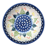 Bowl, Round, 6" in "Festive Forest" by Manufaktura | M089U-INS6