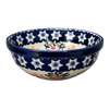 Polish Pottery 6" Bowl (Star Garden) | M089U-JS72 at PolishPotteryOutlet.com