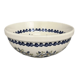 Bowl, Round, 6" in "Blue Rose Wreath" by Manufaktura | M089U-P318