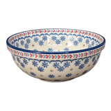 Bowl, Round, 6" in "Snowflake Love" by Manufaktura | M089U-PS01