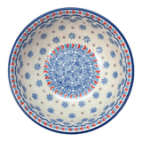 Bowl, Round, 6" in "Snowflake Love" by Manufaktura | M089U-PS01
